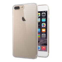 Apple iPhone 7 Plus / 8 Plus Silikon skal Transparent mobilskal