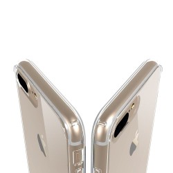 Apple iPhone 7 Plus / 8 Plus Silikon skal Transparent mobilskal