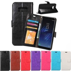 Matkapuhelin lompakko 3-kortti Samsung Galaxy S8 Plus