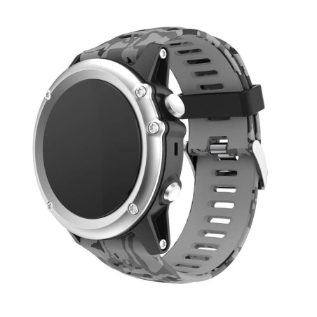 Camo rannekoru Garmin Fenix 3 / 5X (harmaa)