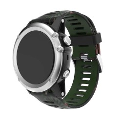 Camo-armbånd Garmin Fenix 3 / 5X (jungel)