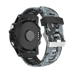 Camo Armband Garmin Fenix 3 / 5X (Mgrå)