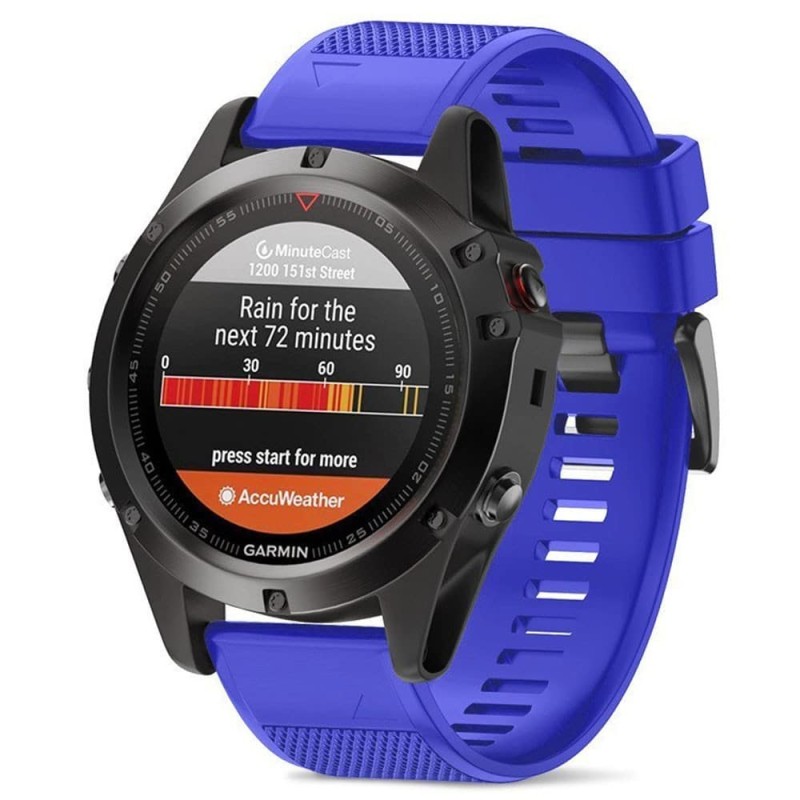 Sport Garmin Fenix 3 / 5X (sininen)