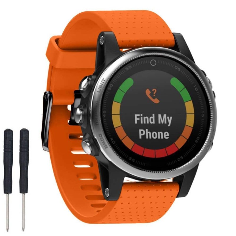 Sport Armband Garmin Fenix 5S - Orange