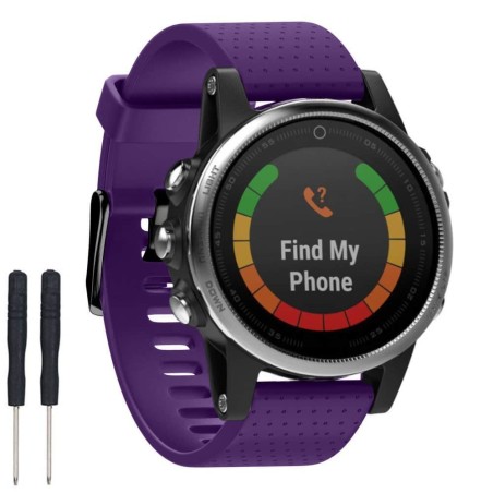 Sport Garmin Fenix 5S - Violetti