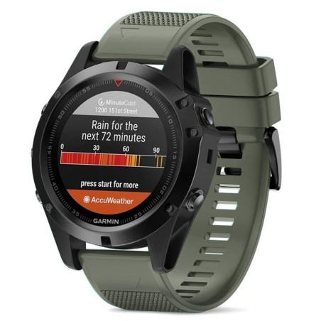 Sport Armband Garmin Fenix 3 / 5X (mgrön)