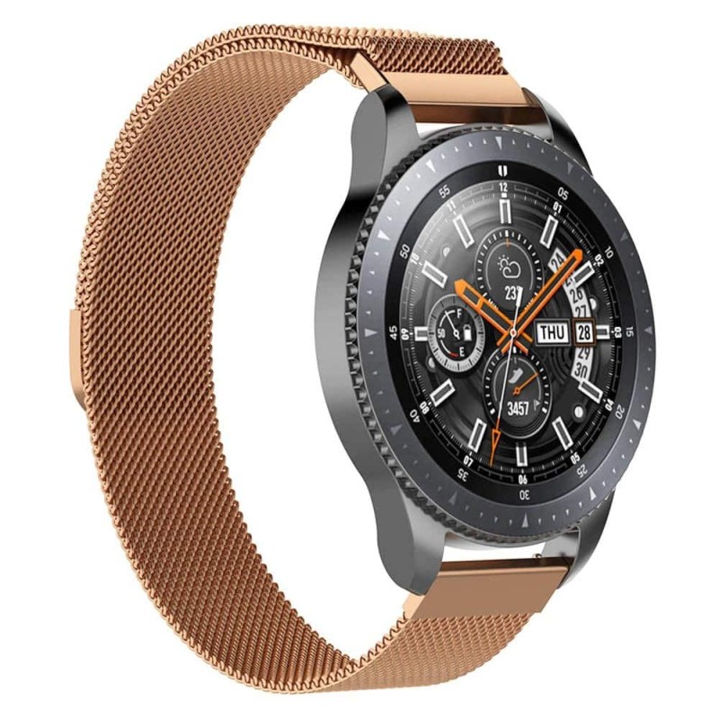 Milanese RSF stål Armband Samsung Galaxy Watch 46mm-Rosè