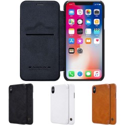Nillkin Qin FlipCover Apple iPhone XS Max flipfodral mobilskal