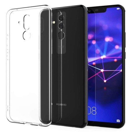 Huawei Mate 20 Lite silikonikotelo, läpinäkyvä kannettava kuori