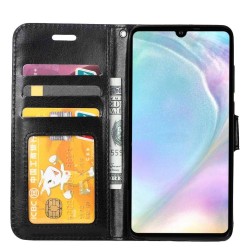 Mobilplånbok 3-kort Huawei P30 mobilskal fodral väska caseonline