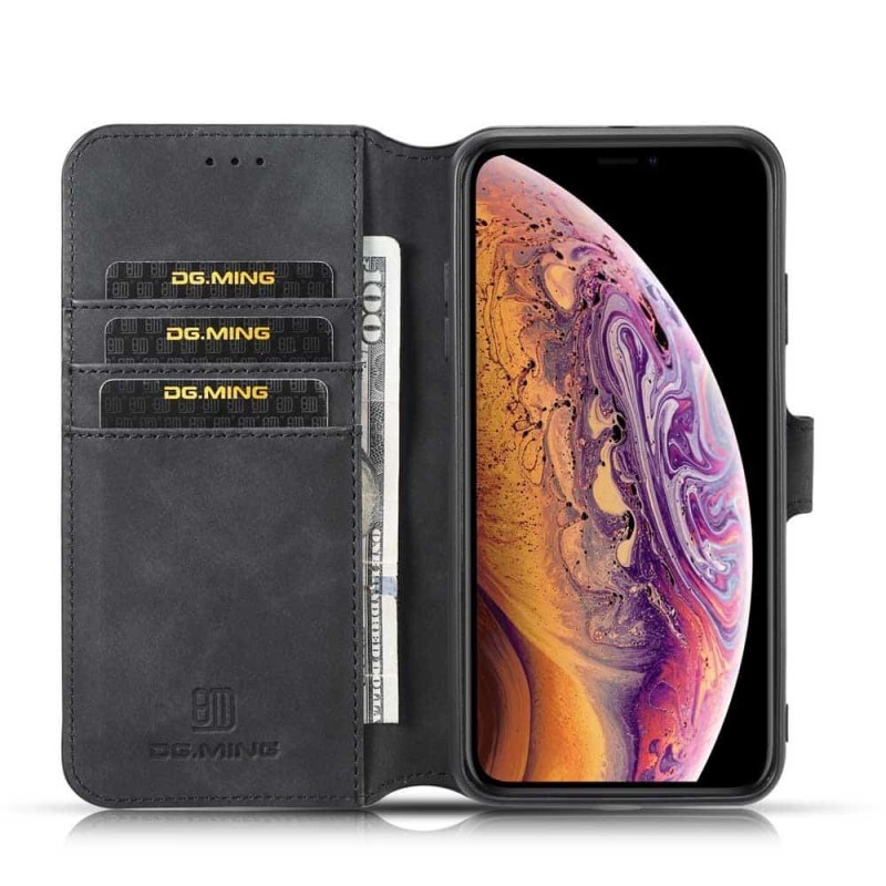 DG-Ming mobilplånbok 3-kort Apple iPhone XS Max