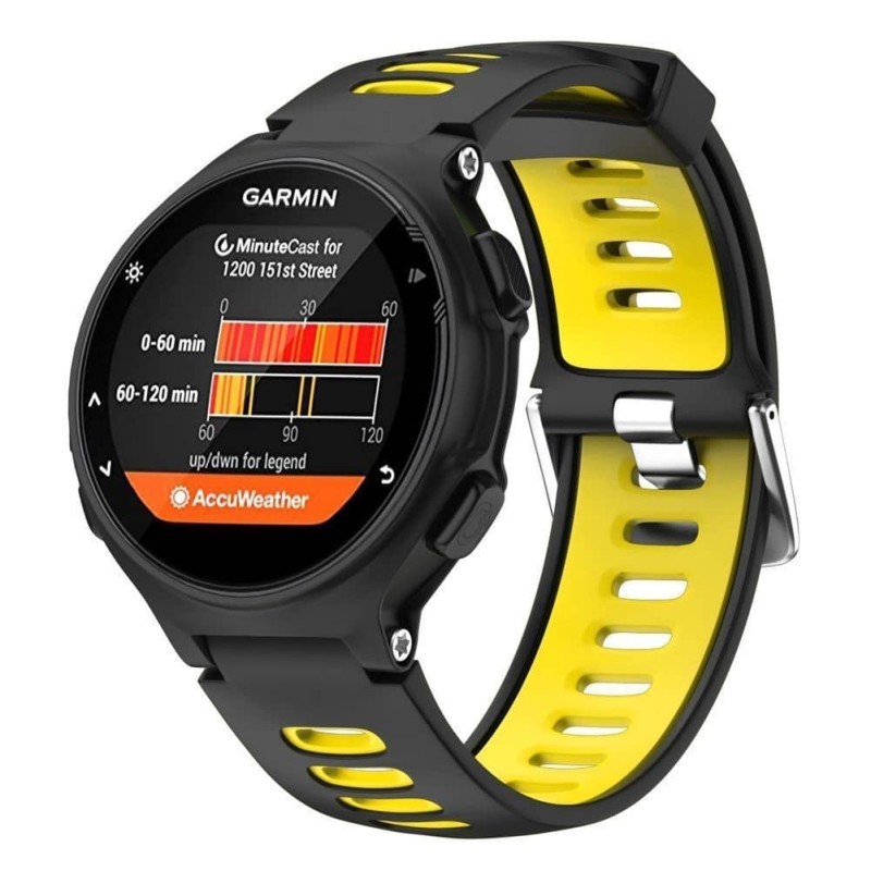 Buy Yellow Sport Watchband Garmin Forerunner 220/230/235/620/630 / 735XT | CaseOnline.com