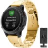 Kaufen Edelstahl Uhrarmband Garmin Fenix 5S / 5S Plus - Gold | CaseOnline.de