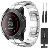 Köp RSF stål Klockarmband Double Row (Silver) Garmin Fenix 3/3HR/5X GPS
